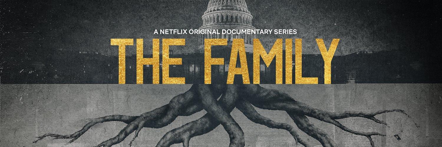 title card for netflix the family docuseries