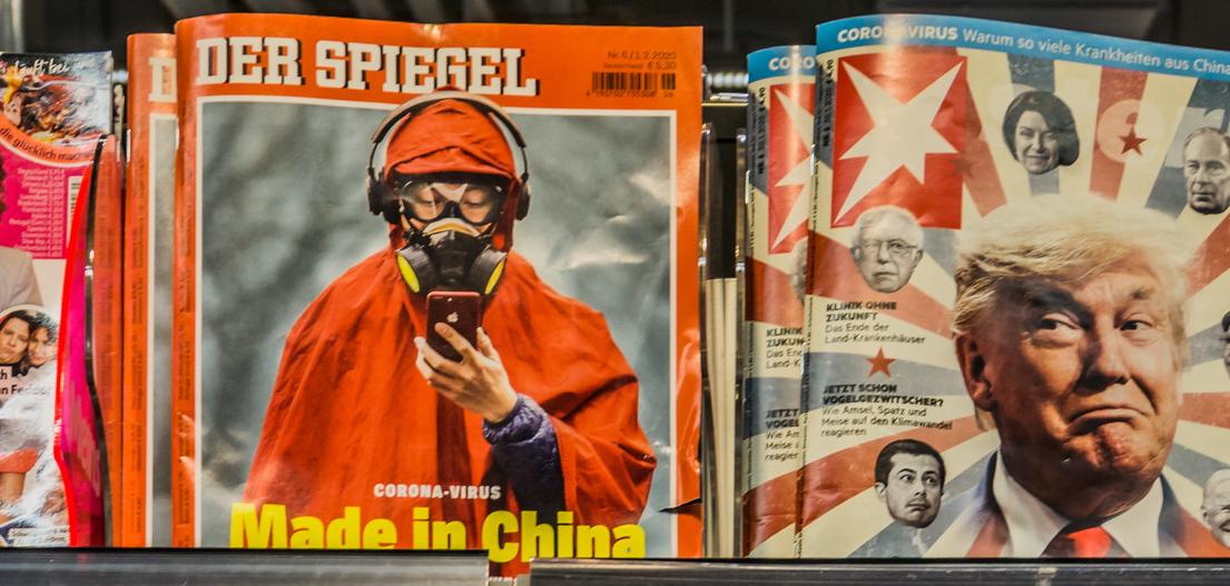 Cover image of Der Spiegel: "Made in China"