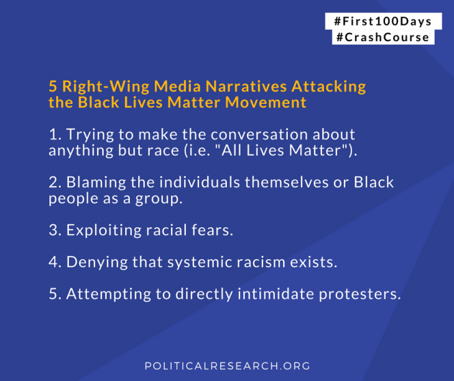 5 Right-Wing Media Narratives Attacking the Black Lives Matter movement