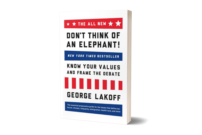 book cover of Don't Think of Elephants