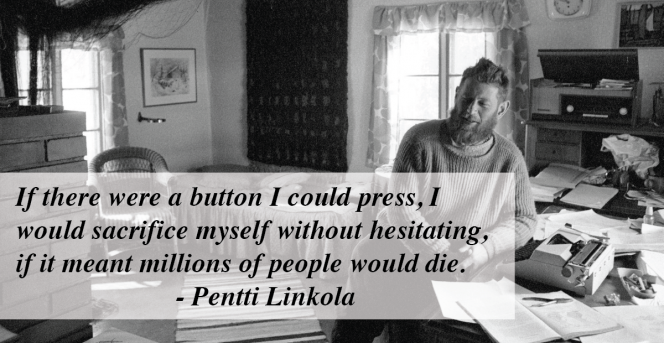 Example of a Pentti Linkola meme. (Image credit: Mlang.Finn/Wikimedia Commons).