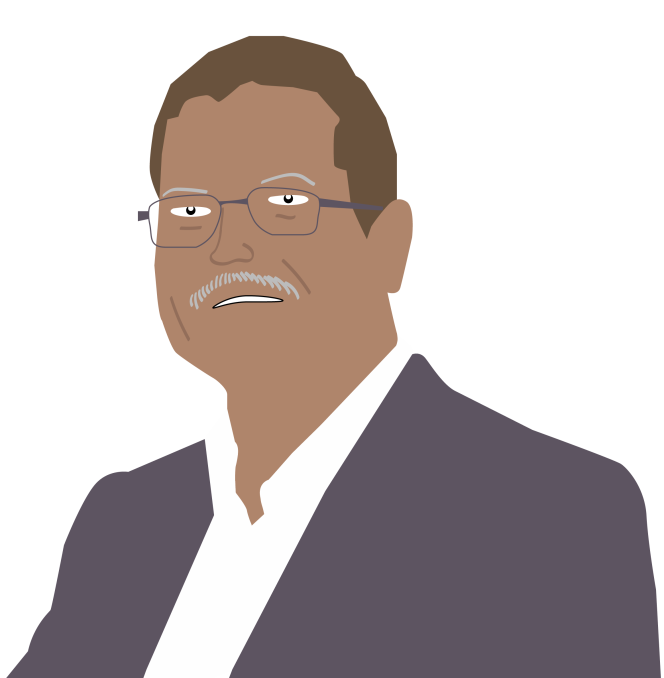 illustration of Shekar Reddy