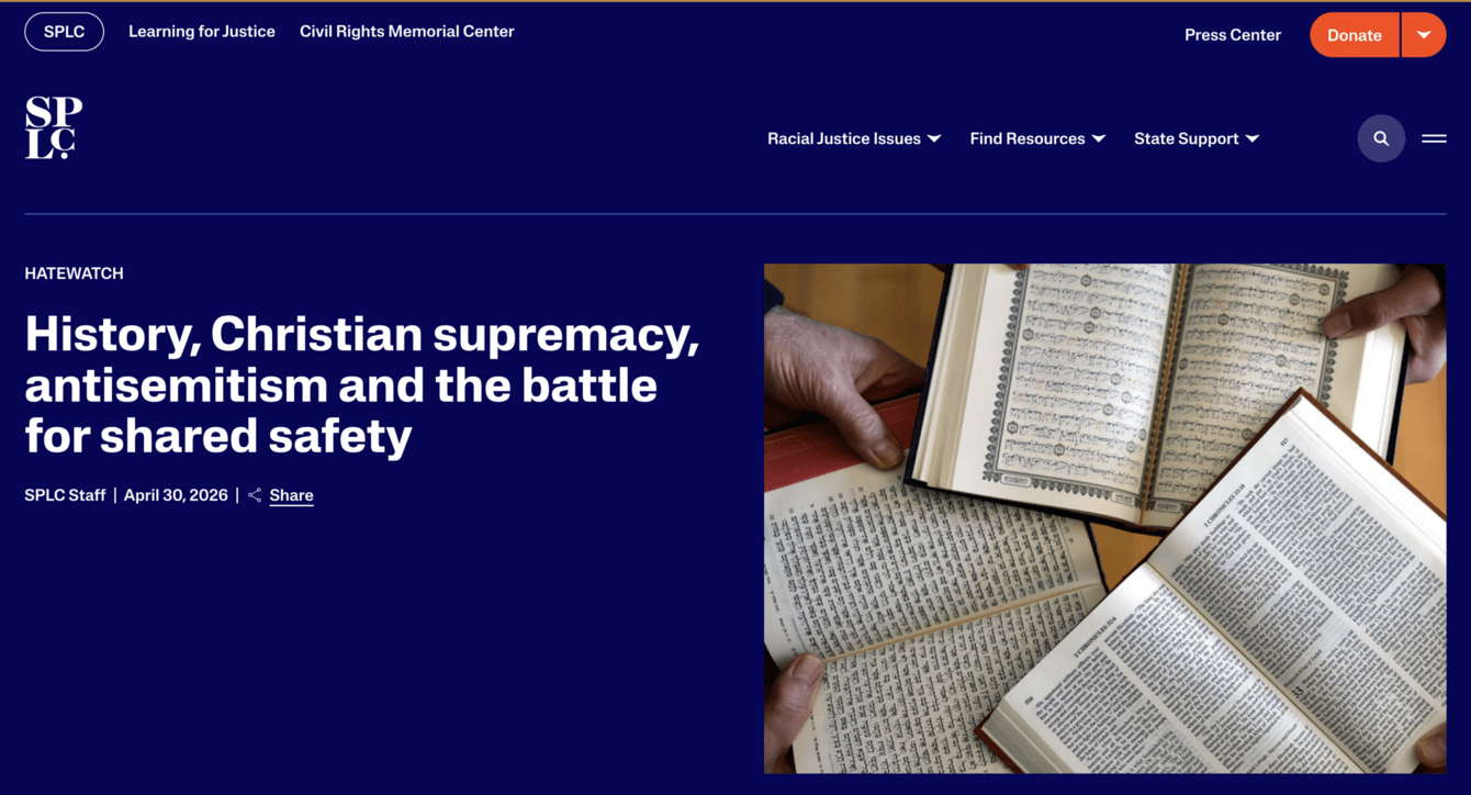 screenshot of SPLC