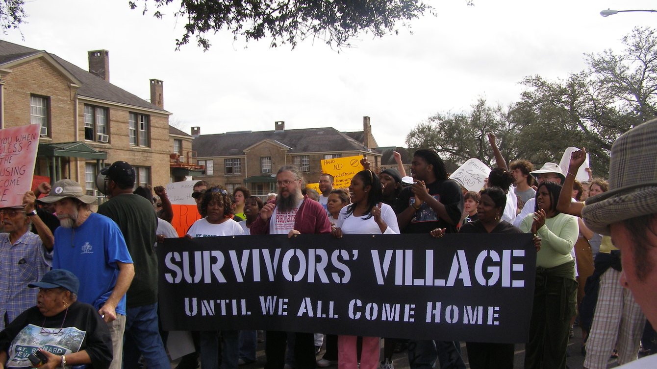 Survivors' Village at St. Bernard Projects, New Orleans.