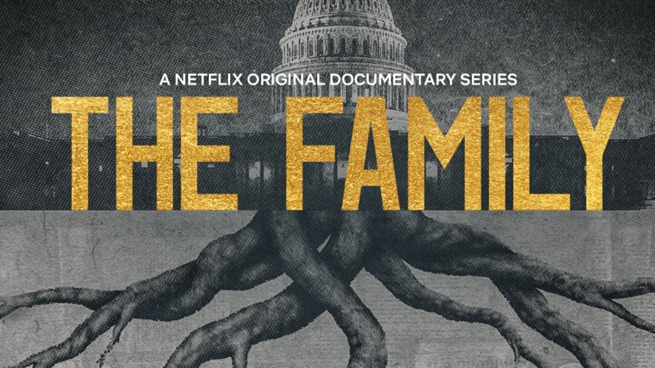 title card for netflix the family docuseries