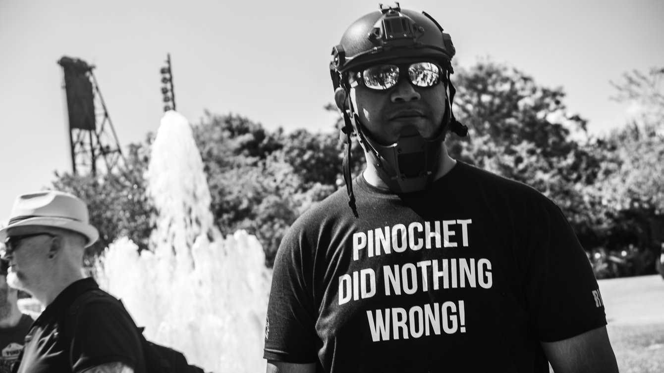 Proud Boys at a Rally in Portland