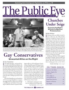 The Public Eye, Summer 2007 cover
