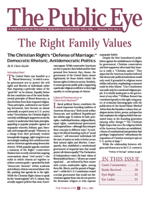 The Public Eye, Fall 2002 cover