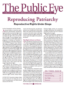 The Public Eye, Spring 2000 cover