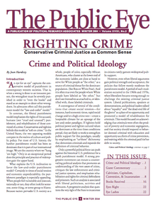 The Public Eye, Winter 2004 cover