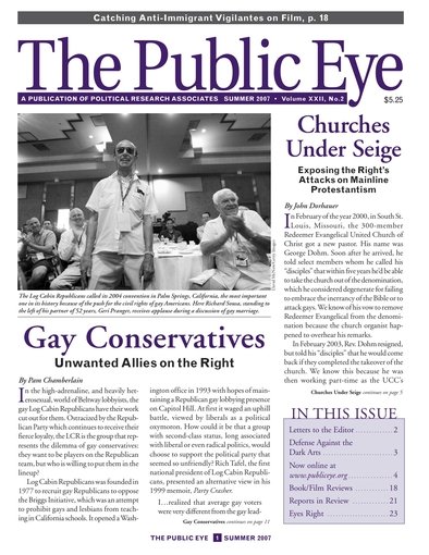 The Public Eye, Summer 2007 cover