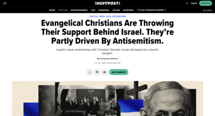 screenshot of HuffPost