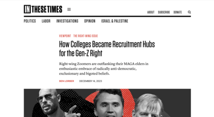 Screenshot of In These Times