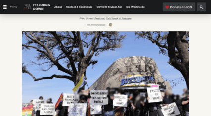 screenshot of Its going down