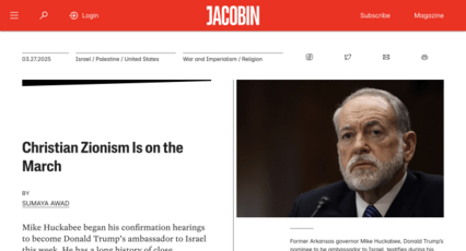 screenshot of Jacobin