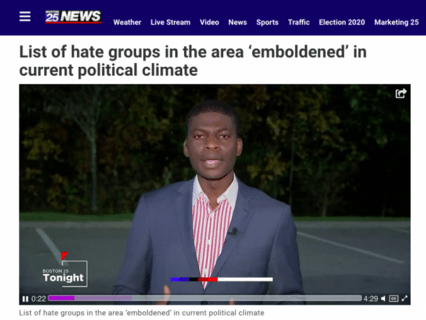 Screenshot of Boston 25 News article on webpage