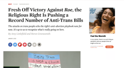 Screenshot of The Nation