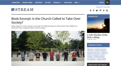 screenshot of The Stream