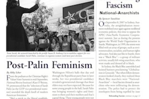 The Public Eye, Winter 2008 cover