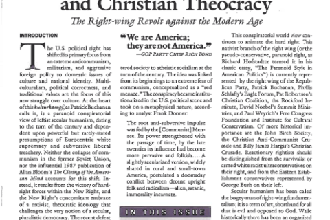 The Public Eye, December 1992 cover