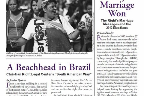 The Public Eye, Winter 2013 cover