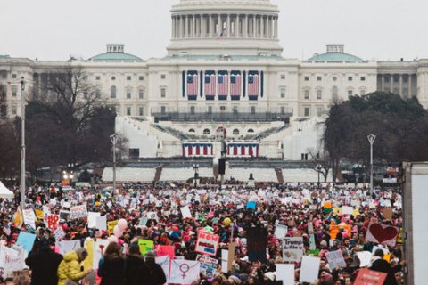 Women’s March on Washington, January 21st, 2017. Photo: Molly Adams via Flickr.