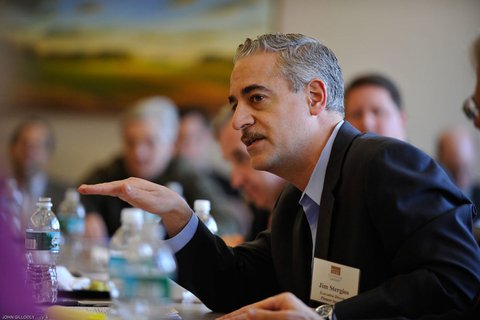 James Stergios, Executive Director of the Pioneer Institute. Photo: Rappaport Center via Wikimedia Commons.