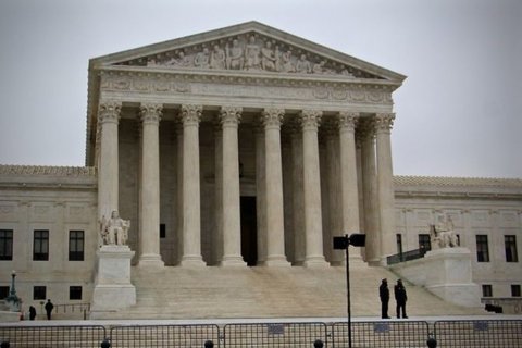 In front of SCOTUS during March for Life Rally. January 22, 2016
