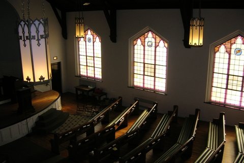 Empty church.