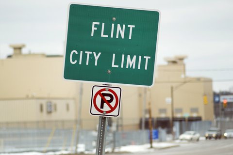 Flint City Limit, Michigan.