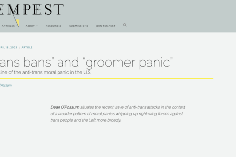 Screenshot of Tempest