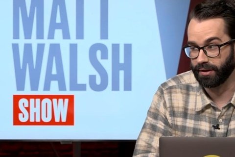 screenshot of a Matt Walsh video.
