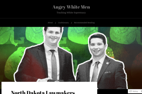 screenshot of Angry White Men