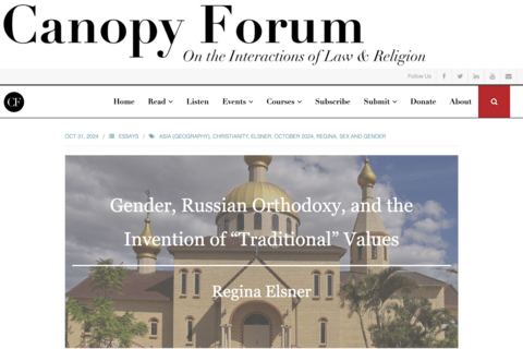 screenshot of Canopy Forum