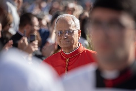 Cardinal Robert F. Prevost at the Consistory on 30 September 2023