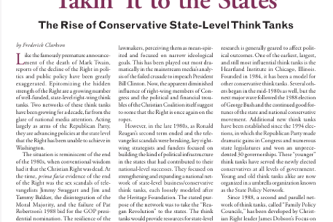 Cover of The Public Eye Summer/Fall 1999 issue