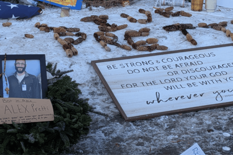 memorial for Alex Pretti