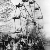Photo from 1926 of Klansmen on a ferris wheel in Cañon City, CO. 