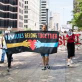 “Families Belong Together” rally and march in Ohio, June 30, 2018.