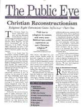 The Public Eye, March 1994 cover