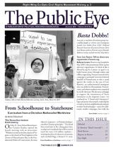 The Public Eye, Summer 2010 cover