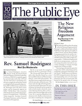 The Public Eye, Fall 2012 cover