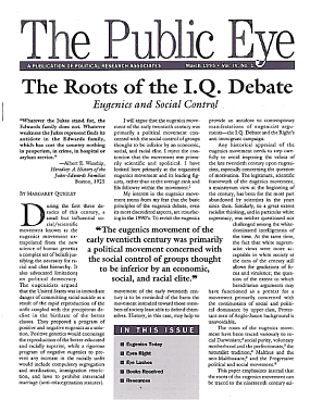 The Public Eye, March 1995 cover