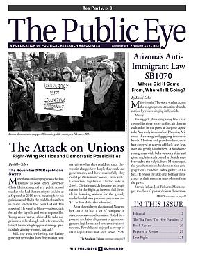 The Public Eye, Summer 2011 cover