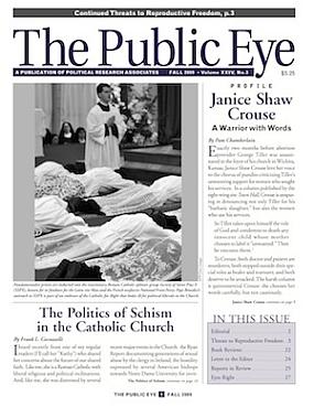 The Public Eye, Fall 2009 cover