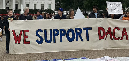 Protest in support of DACA, September 1, 2017. Photo: Joe Flood / Flickr.