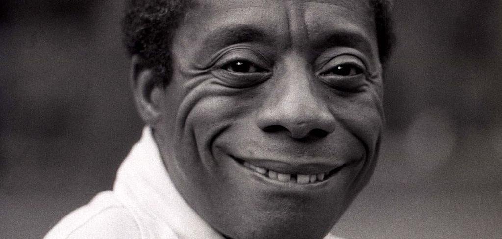 A portrait of James Baldwin