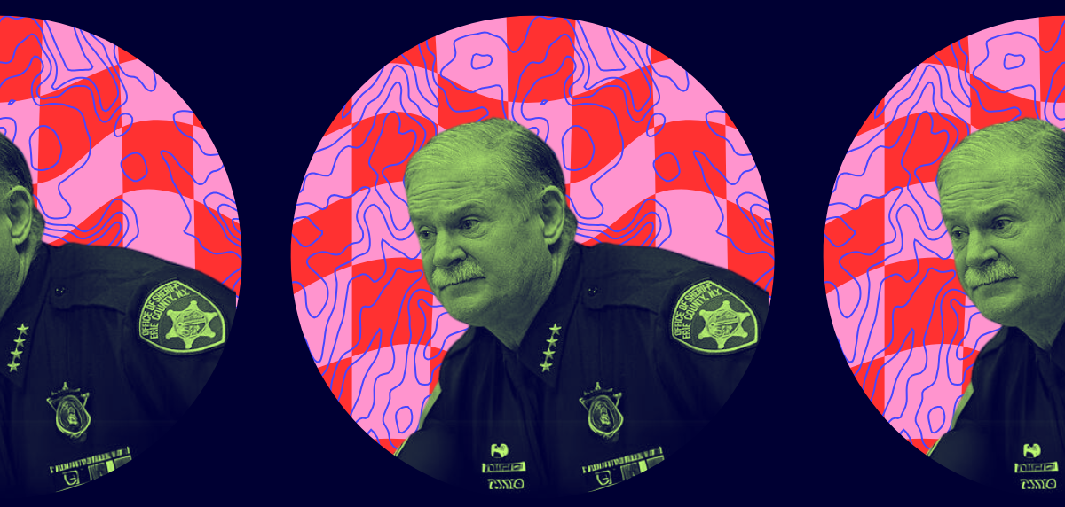 Former Sheriff Tim Howard of Erie County, New York.